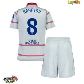 Atletico Madrid Pablo Barrios #8 Kolmaspaita Lapsille 2026-27 Lyhythihainen (+ shortsit)